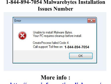 Malwarebytes Installation Issues Number 