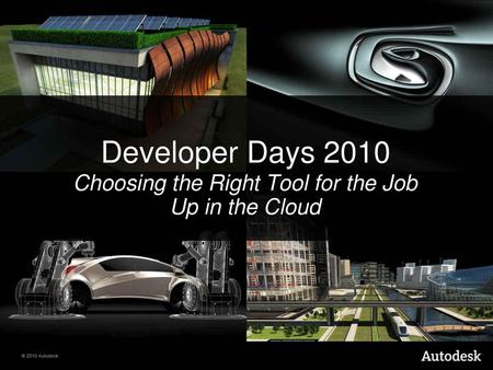 Choosing the Right Tool for the Job Up in the Cloud