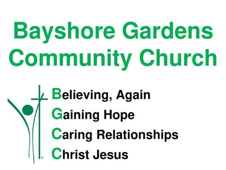 Bayshore Gardens Community Church