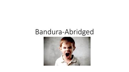 Bandura-Abridged.