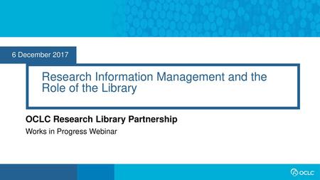 Research Information Management and the Role of the Library