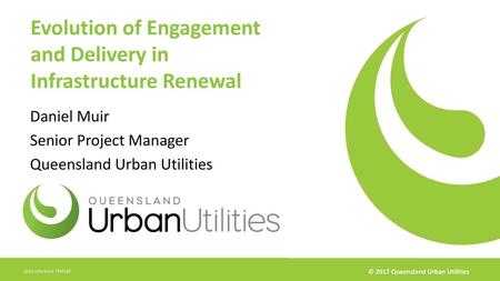 Evolution of Engagement and Delivery in Infrastructure Renewal