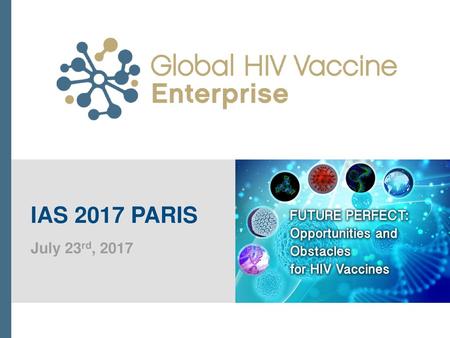 IAS 2017 PARIS July 23rd, 2017.