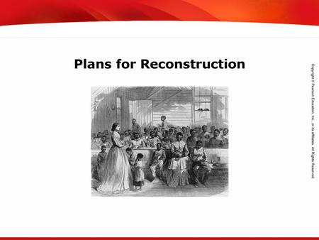 Plans for Reconstruction