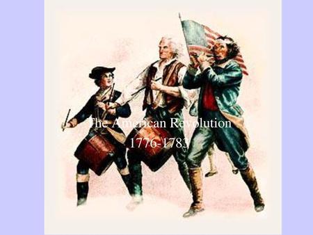 The American Revolution