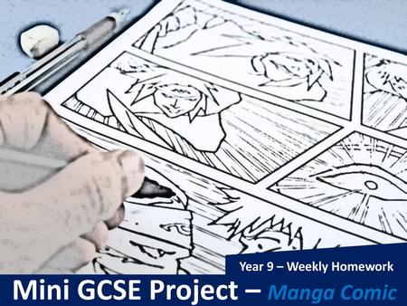 Mini GCSE Project – Manga Comic