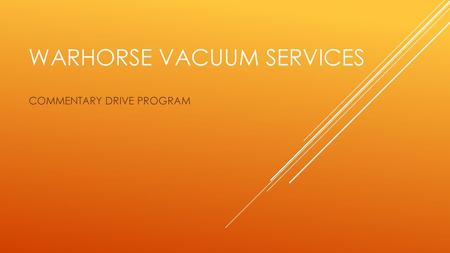 Warhorse Vacuum Services