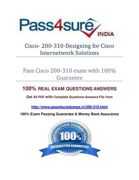 100% Exam Passing Guarantee & Money Back Assurance