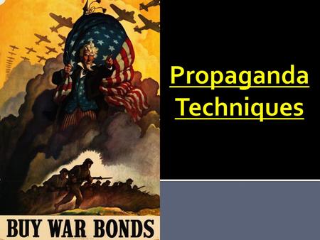 Propaganda Techniques