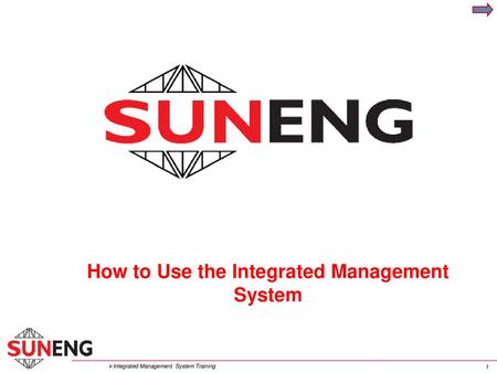 How to Use the Integrated Management System