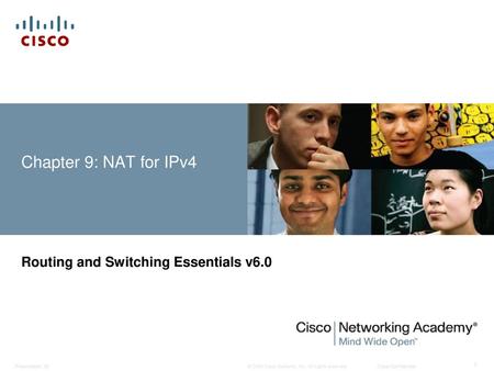 Routing and Switching Essentials v6.0