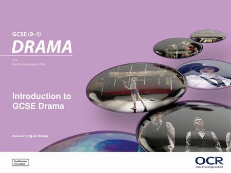 Introduction to GCSE Drama