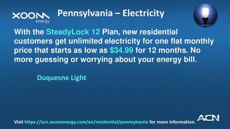 Pennsylvania – Electricity