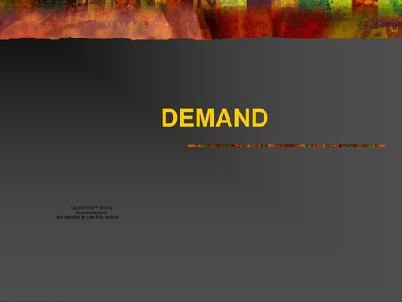 DEMAND.