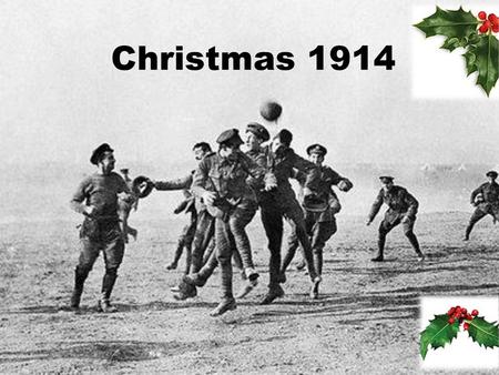 Christmas 1914.