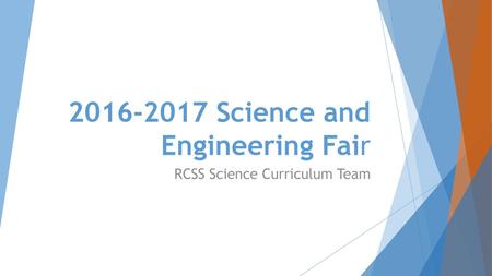 Science and Engineering Fair