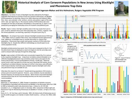 and Pheromone Trap Data