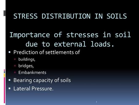 Prediction of settlements of buildings, bridges, Embankments