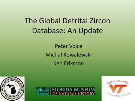 The Global Detrital Zircon Database: An Update