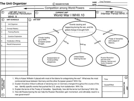 UNIT SELF-TEST QUESTIONS