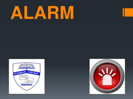 ALARM.