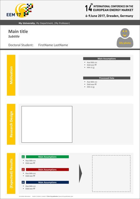 Main title Motivation Research Design (Expected) Results Subtitle