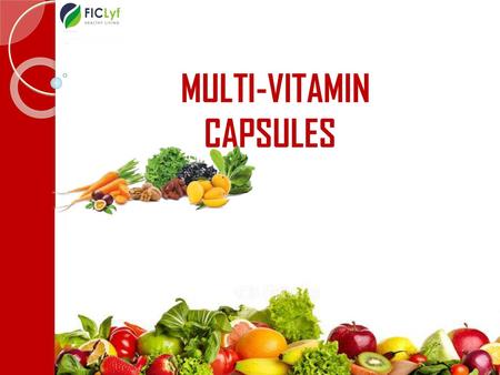 MULTI-VITAMIN CAPSULES.