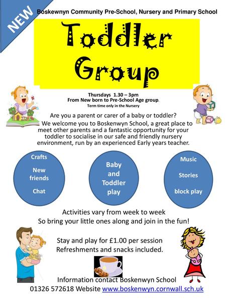 Toddler Group NEW Baby and Toddler play