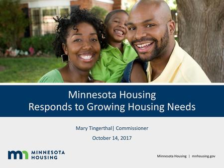 Minnesota Housing Responds to Growing Housing Needs