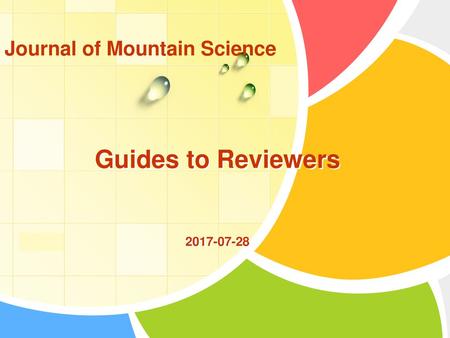 Journal of Mountain Science