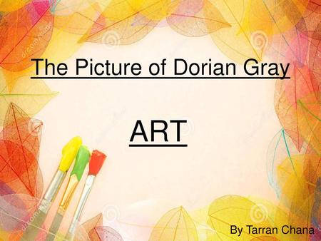 The Picture of Dorian Gray