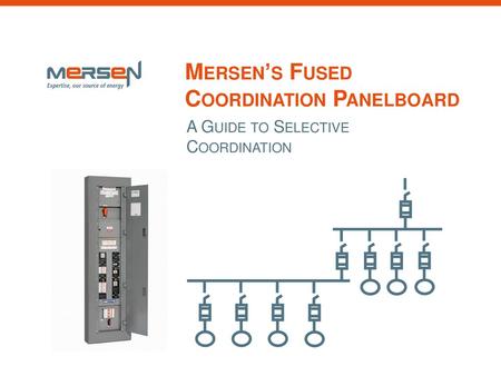 Mersen’s Fused Coordination Panelboard