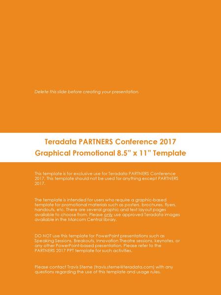 Teradata PARTNERS Conference 2017