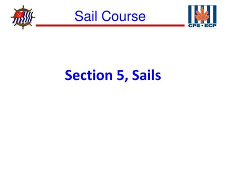 Section 5, Sails.