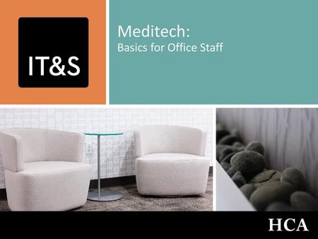 Meditech: Basics for Office Staff