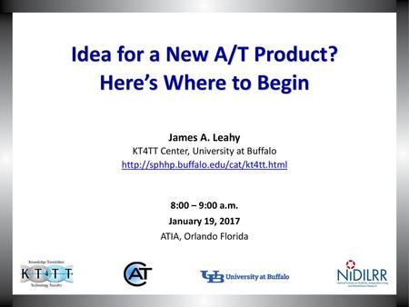 Idea for a New A/T Product? Here’s Where to Begin