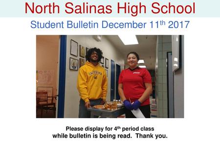 North Salinas High School