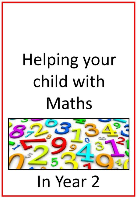 Helping your child with Maths