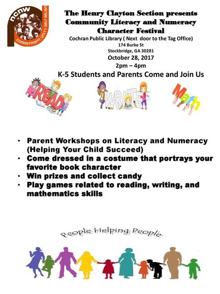 K-5 Students and Parents Come and Join Us