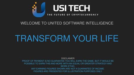 WELCOME TO UNITED SOFTWARE INTELLIGENCE