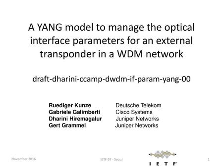 draft-dharini-ccamp-dwdm-if-param-yang-00