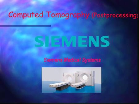 Siemens Medical Systems