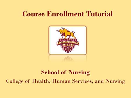 Course Enrollment Tutorial