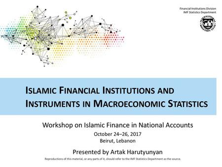 Workshop on Islamic Finance in National Accounts