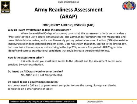 Why do I want my Battalion to take the assessment?