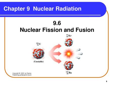 Chapter 9 Nuclear Radiation