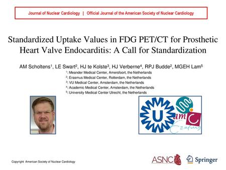 Journal of Nuclear Cardiology | Official Journal of the American Society of Nuclear Cardiology Standardized Uptake Values in FDG PET/CT for Prosthetic.