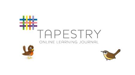 What Is Tapestry? An Online learning journal system.