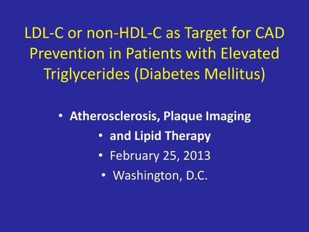 Atherosclerosis, Plaque Imaging