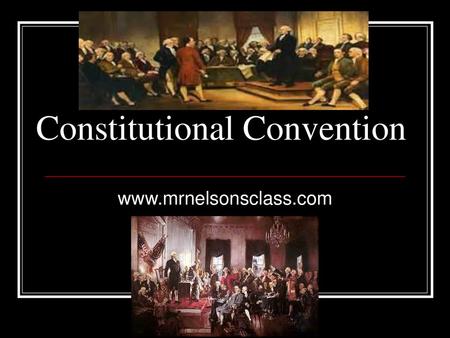 Constitutional Convention